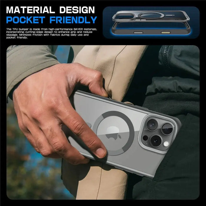 Supcase UB Mag Case с MagSafe за iPhone 16 Pro - сив