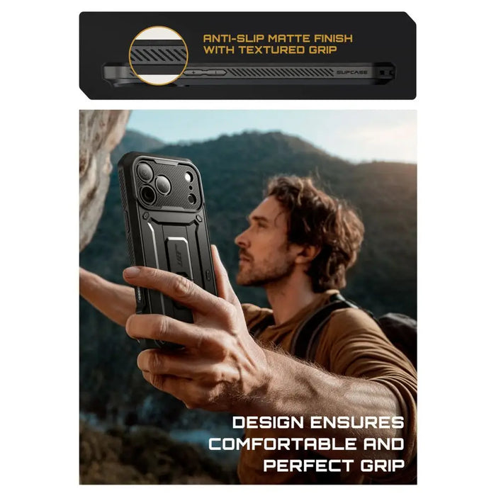 Supcase UB Pro Case за iPhone 17 Pro Max - черен