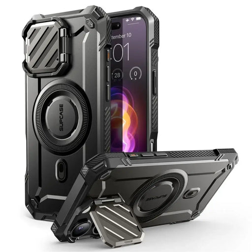 Supcase UB XT Mag Case с MagSafe за iPhone 16 - черен
