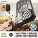 Supcase UB XT Mag Case с MagSafe за iPhone 16 Pro Max - сив