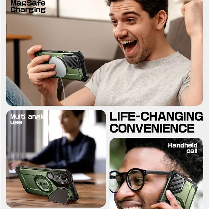 Supcase UB XT Mag Case за Samsung Galaxy S25 Ultra - маслина