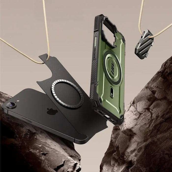 Supcase UB XT Mag MagSafe Калъф за iPhone 16e - маслина