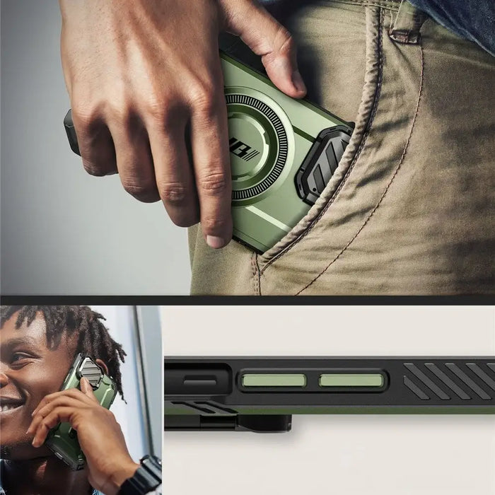 Supcase UB XT Mag MagSafe Калъф за iPhone 16e - маслина