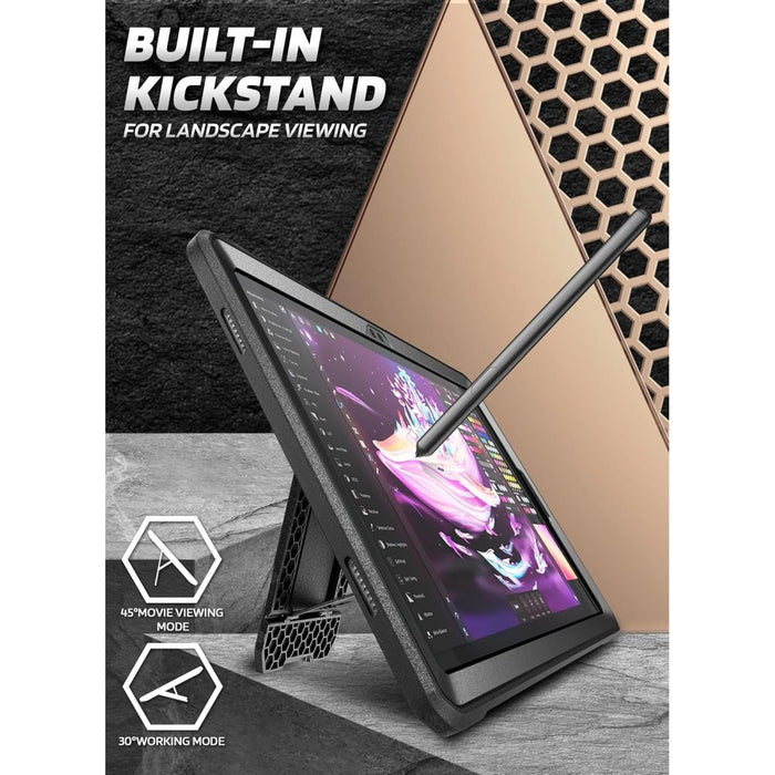 Калъф Supcase Unicorn Beetle Pro за Samsung Galaxy Tab A11+ - черен