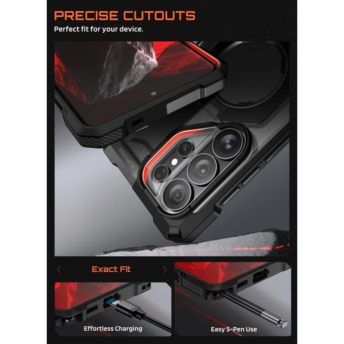 Калъф Supcase UB Grip Mag MagSafe за Samsung Galaxy S26 Ultra - черен