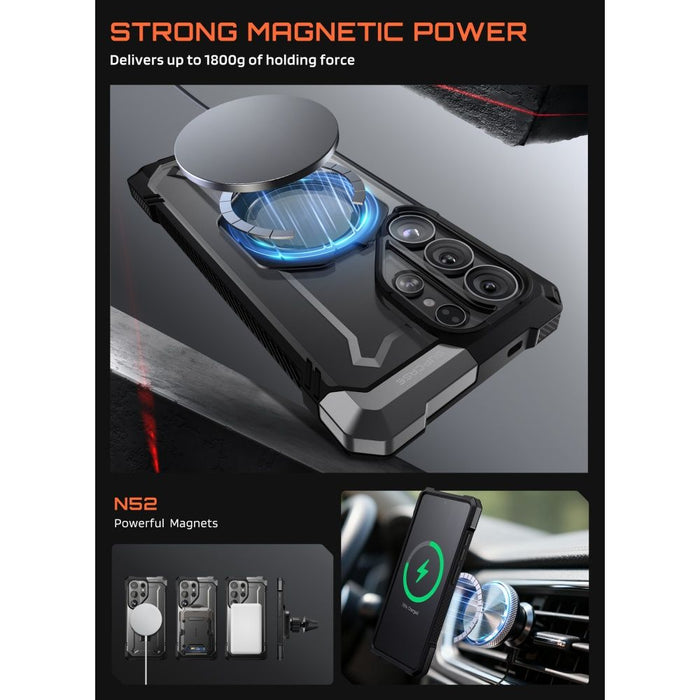 Калъф Supcase UB Grip Mag MagSafe за Samsung Galaxy S26 Ultra - черен