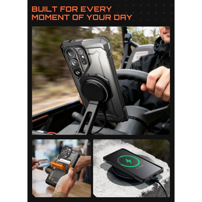 Калъф Supcase UB Grip Mag MagSafe за Samsung Galaxy S26 Ultra - черен