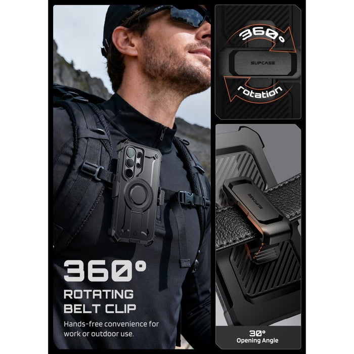 Калъф Supcase Unicorn Beetle Pro Mag MagSafe за Samsung Galaxy S26 Ultra - черен