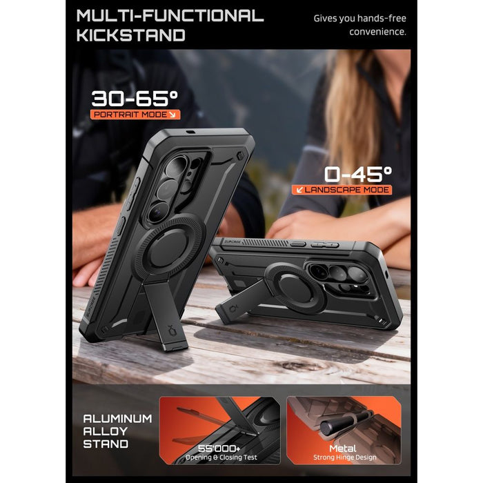 Калъф Supcase Unicorn Beetle Pro Mag MagSafe за Samsung Galaxy S26 Ultra - черен