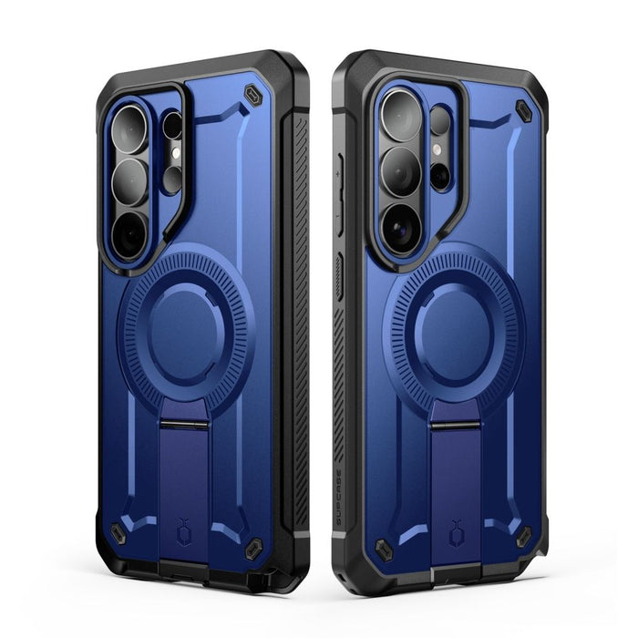 Supcase Unicorn Beetle Pro Mag MagSafe калъф с 2 чекмеджета за Samsung Galaxy S26 Ultra - черен и тъмносин