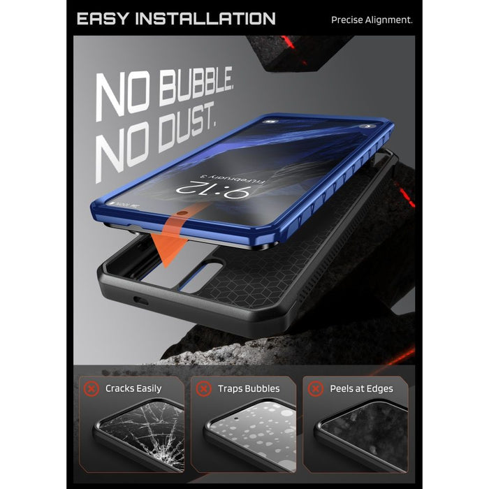 Supcase Unicorn Beetle Pro Mag MagSafe калъф с 2 чекмеджета за Samsung Galaxy S26 Ultra - черен и тъмносин