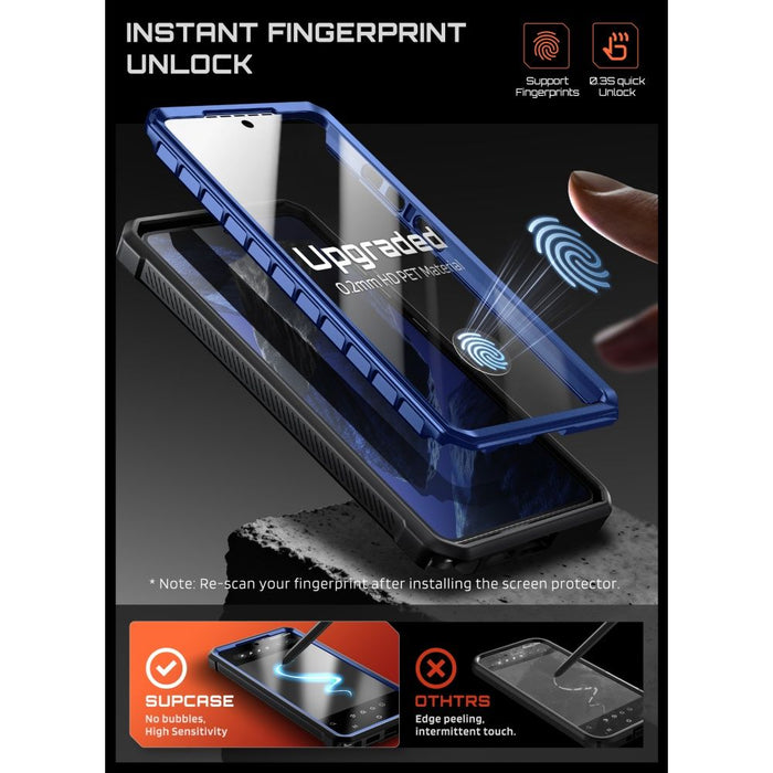 Supcase Unicorn Beetle Pro Mag MagSafe калъф с 2 чекмеджета за Samsung Galaxy S26 Ultra - черен и тъмносин