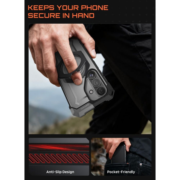 Калъф Supcase UB Grip Mag MagSafe за Samsung Galaxy S26 - черен