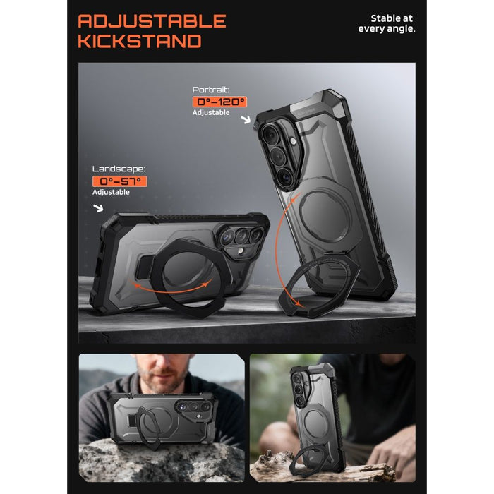Калъф Supcase UB Grip Mag MagSafe за Samsung Galaxy S26 - черен