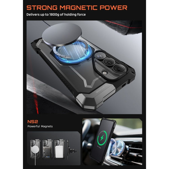 Калъф Supcase UB Grip Mag MagSafe за Samsung Galaxy S26 - черен