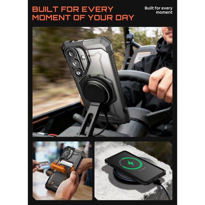 Калъф Supcase UB Grip Mag MagSafe за Samsung Galaxy S26 - черен