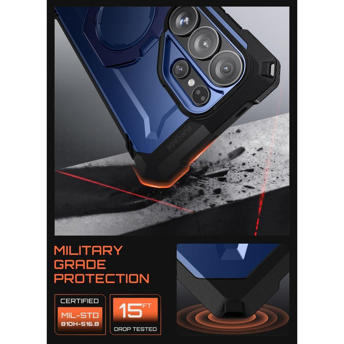 Калъф Supcase UB Grip Mag MagSafe за Samsung Galaxy S26 - тъмносин и черен