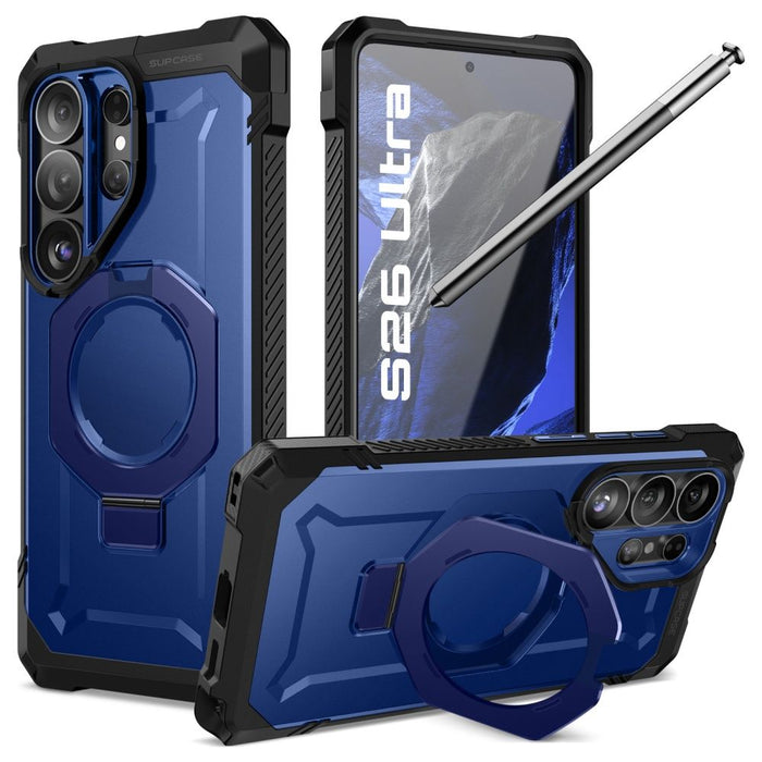 Калъф Supcase UB Grip Mag MagSafe за Samsung Galaxy S26 - тъмносин и черен