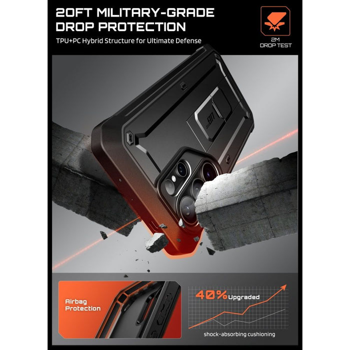 Калъф Supcase Unicorn Beetle Pro за Samsung Galaxy S26 Ultra - черен