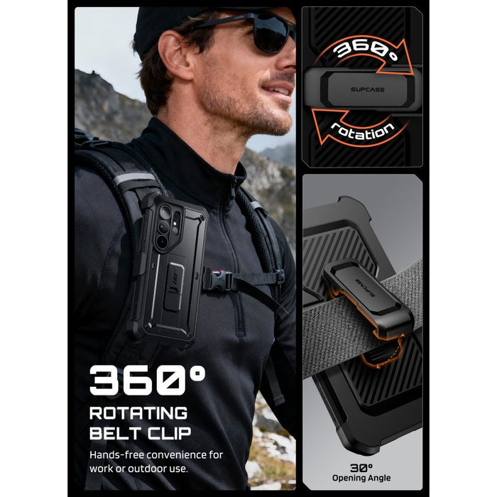 Калъф Supcase Unicorn Beetle Pro за Samsung Galaxy S26 Ultra - черен