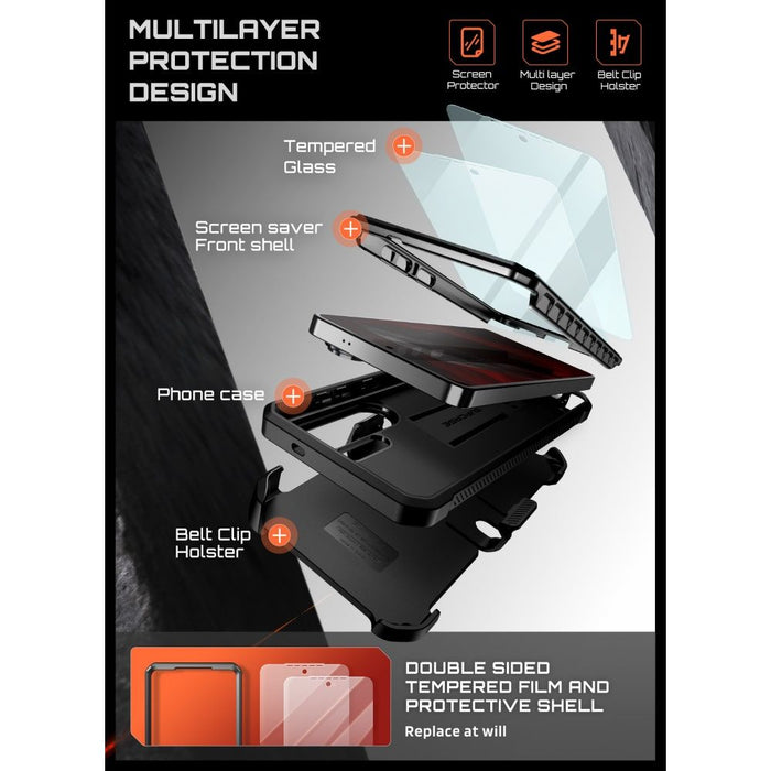 Калъф Supcase Unicorn Beetle Pro за Samsung Galaxy S26 Ultra - черен