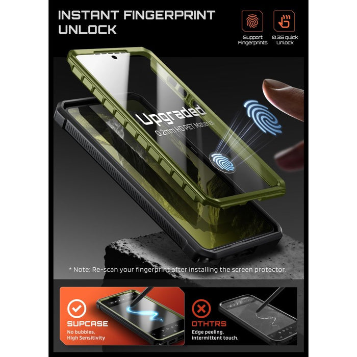 Калъф Supcase Unicorn Beetle Pro Mag MagSafe 2-Set за Samsung Galaxy S26 Ultra - зелен и черен