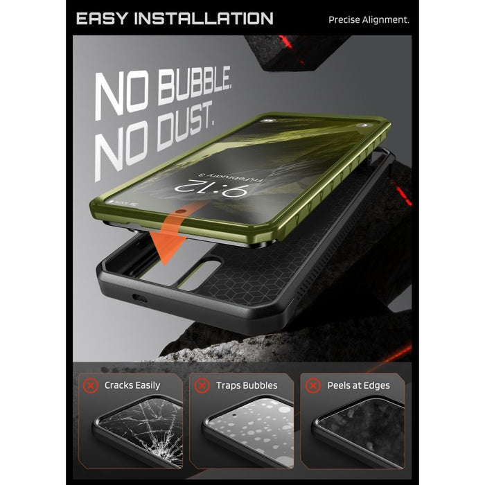 Калъф Supcase Unicorn Beetle Pro Mag MagSafe 2-Set за Samsung Galaxy S26 Ultra - зелен и черен