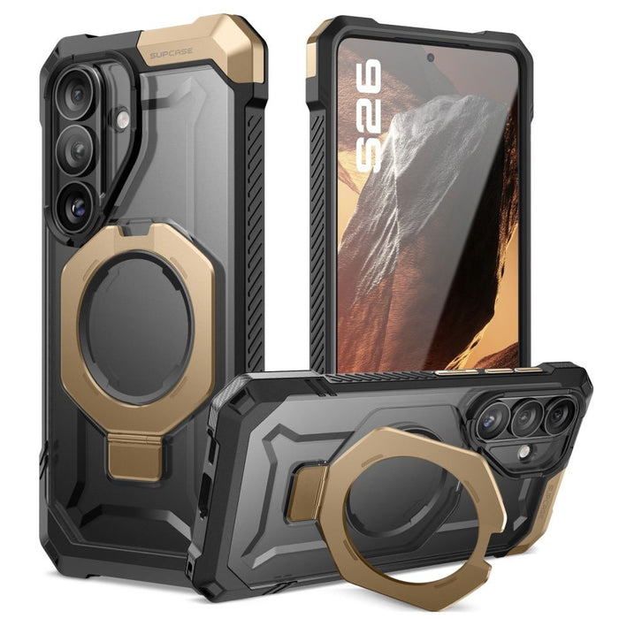 Калъф Supcase UB Grip Mag MagSafe за Samsung Galaxy S26 - черен и кафяв
