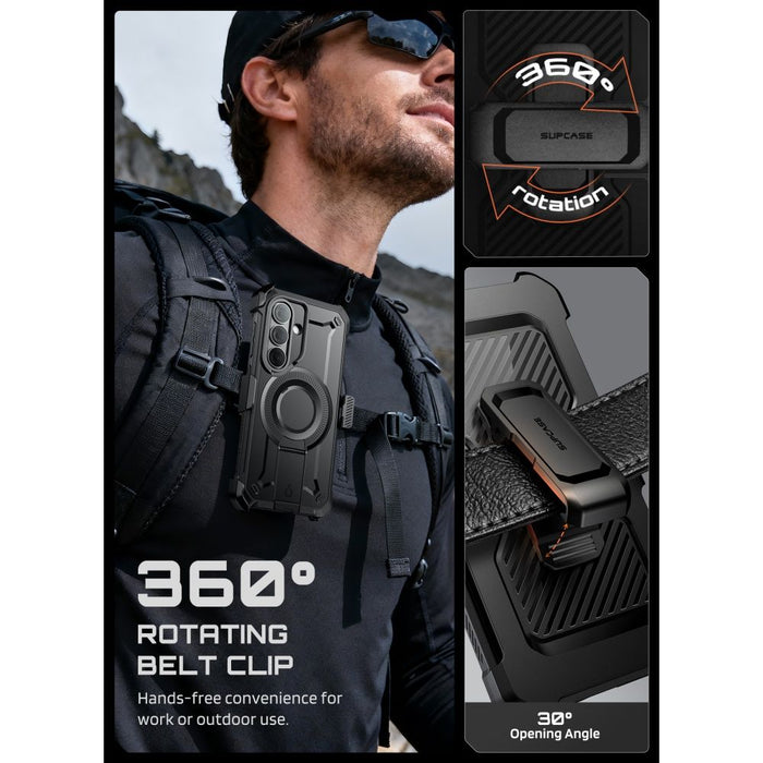 Калъф Supcase Unicorn Beetle Pro Mag MagSafe 2-Set за Samsung Galaxy S26 - черен