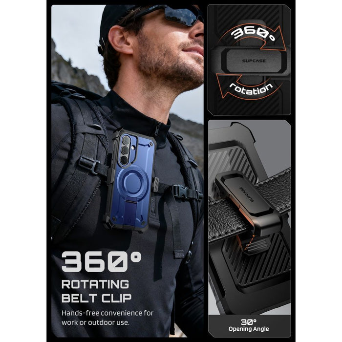 Supcase Unicorn Beetle Pro Mag MagSafe 2-Set калъф за Samsung Galaxy S26 - тъмносин и черен
