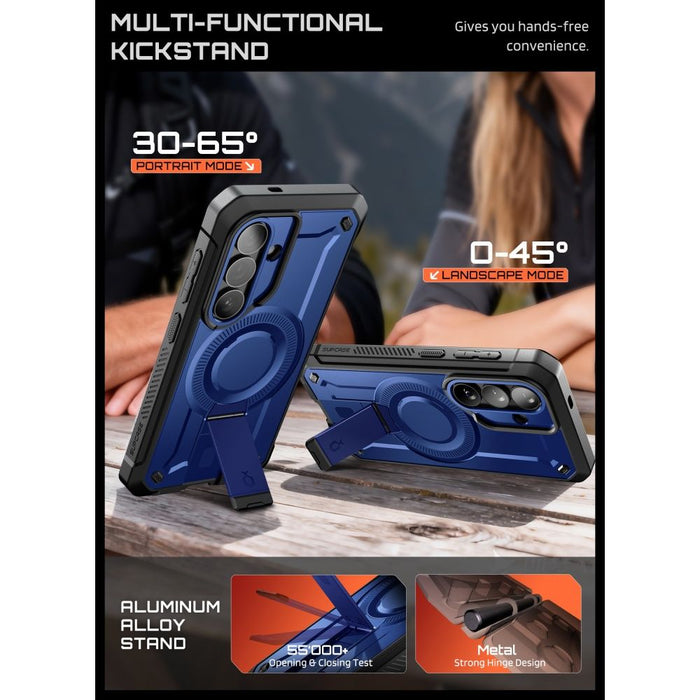 Supcase Unicorn Beetle Pro Mag MagSafe 2-Set калъф за Samsung Galaxy S26 - тъмносин и черен