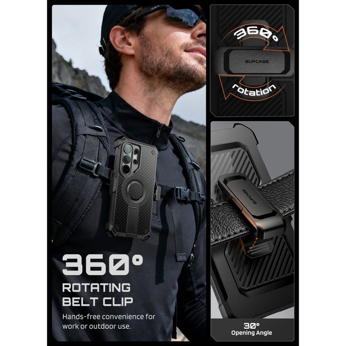 Калъф Supcase Unicorn Beetle Pro Mag MagSafe за Samsung Galaxy S26 Ultra - черен