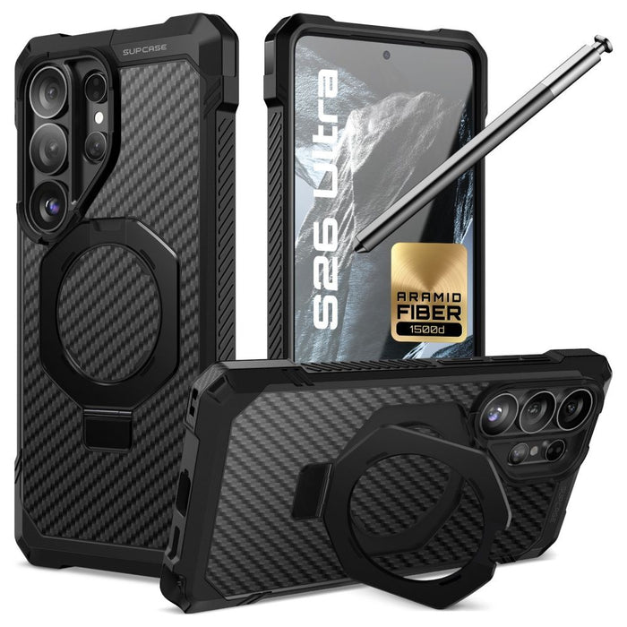 Калъф Supcase UB Grip Mag MagSafe за Samsung Galaxy S26 Ultra - черен