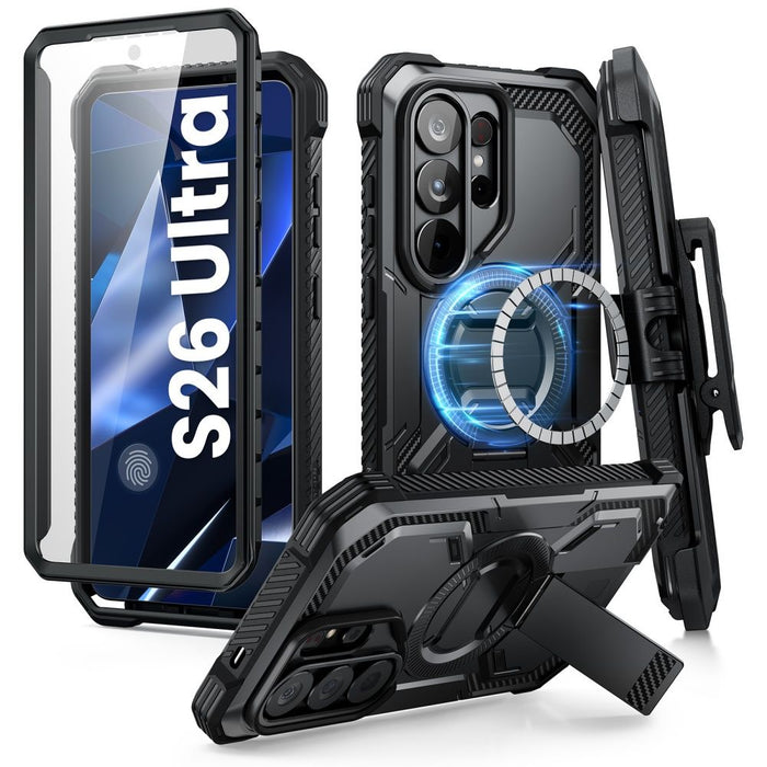 Калъф Supcase iBlason ArmorBox Clip Mag MagSafe за Samsung Galaxy S26 Ultra - черен
