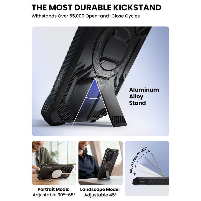Калъф Supcase iBlason ArmorBox Clip Mag MagSafe за Samsung Galaxy S26 Ultra - черен
