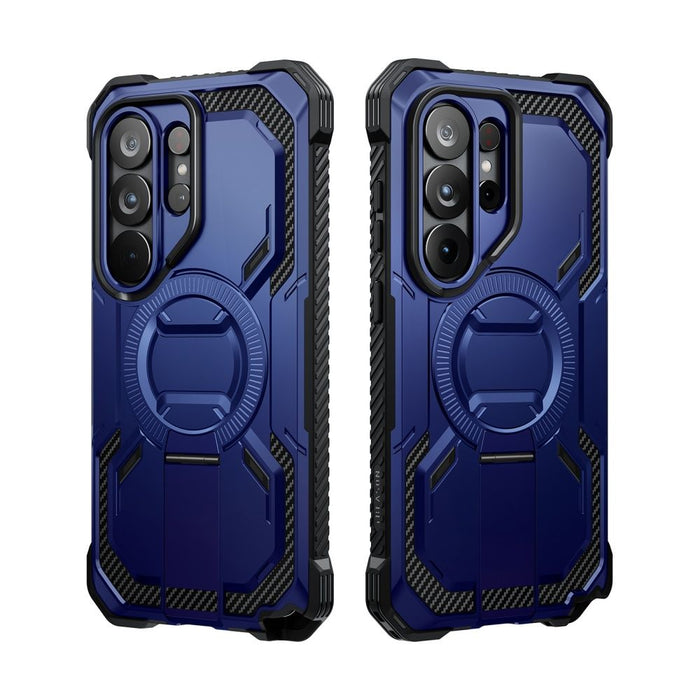 Калъф Supcase iBlason ArmorBox Clip Mag MagSafe за Samsung Galaxy S26 Ultra - тъмносин и черен
