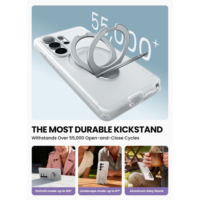 Калъф Supcase Cosmo Mag MagSafe за Samsung Galaxy S26 Ultra - бял
