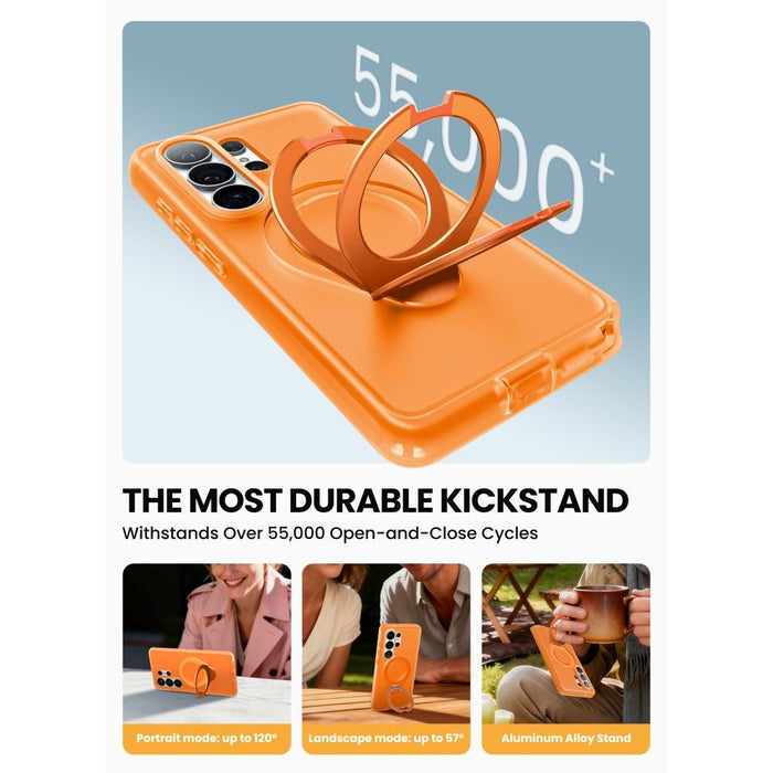 Калъф Supcase Cosmo Mag MagSafe за Samsung Galaxy S26 Ultra - оранжев