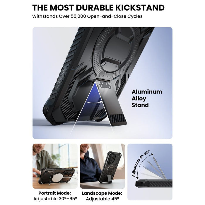 Калъф Supcase ArmorBox Mag MagSafe за Samsung Galaxy S26 - черен