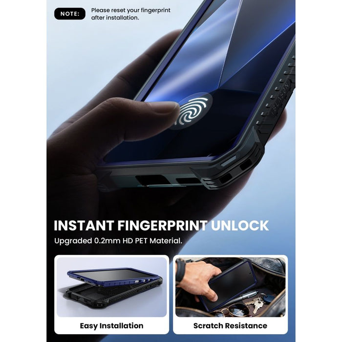 Калъф Supcase ArmorBox Mag MagSafe за Samsung Galaxy S26 - тъмносин и черен