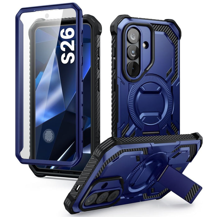 Калъф Supcase ArmorBox Mag MagSafe за Samsung Galaxy S26 - тъмносин и черен