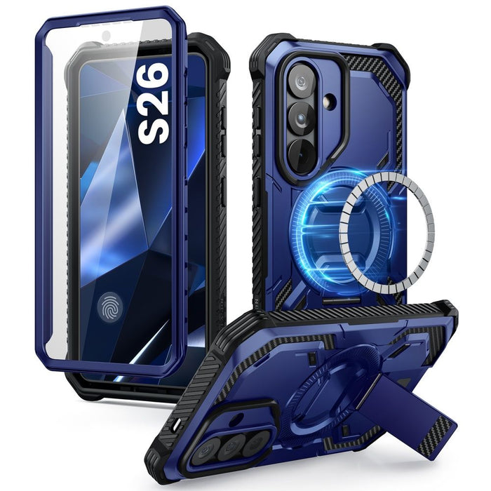 Калъф Supcase ArmorBox Mag MagSafe за Samsung Galaxy S26 - тъмносин и черен
