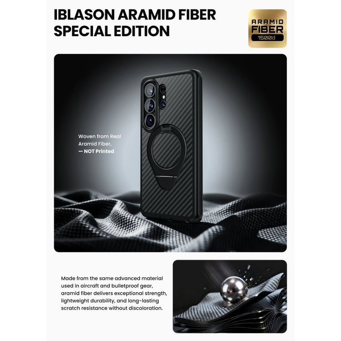 Калъф Supcase Cosmo Mag MagSafe за Samsung Galaxy S26 Ultra - черен