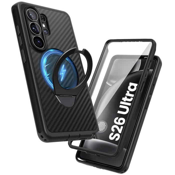 Калъф Supcase Cosmo Mag MagSafe за Samsung Galaxy S26 Ultra - черен