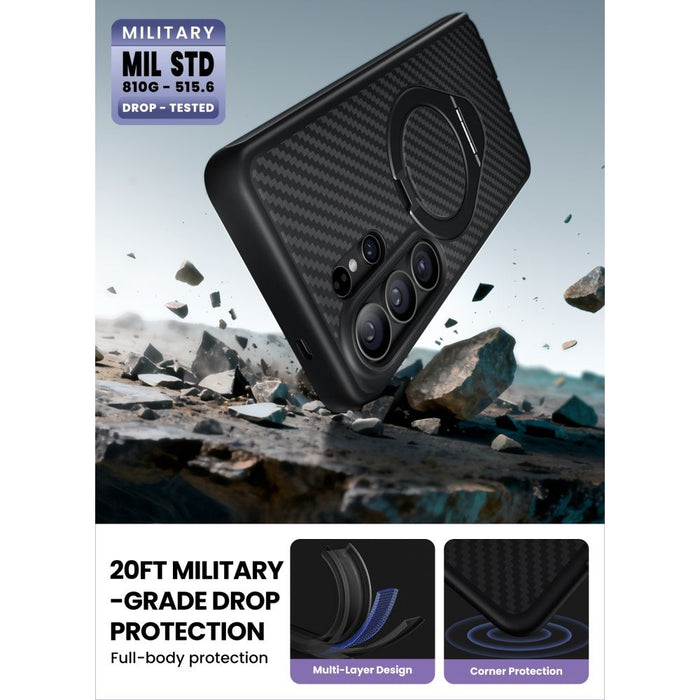 Калъф Supcase Cosmo Mag MagSafe за Samsung Galaxy S26 Ultra - черен