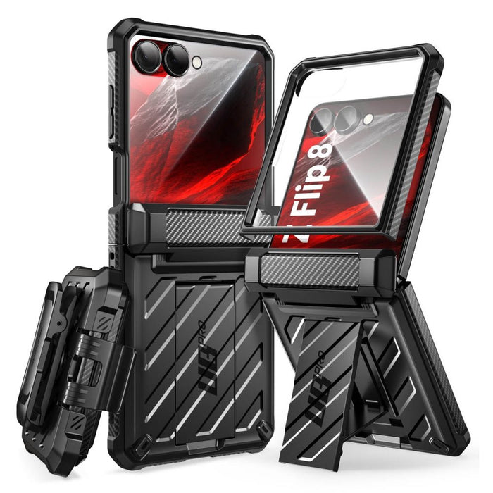 Калъф Supcase Unicorn Beetle Pro за Samsung Galaxy Z Flip 8 - черен
