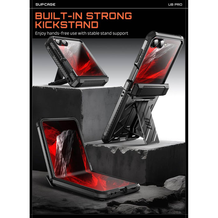 Калъф Supcase Unicorn Beetle Pro за Samsung Galaxy Z Flip 8 - черен