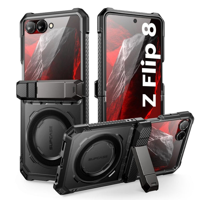 Калъф Supcase UB Grip Mag MagSafe за Samsung Galaxy Z Flip 8 - черен