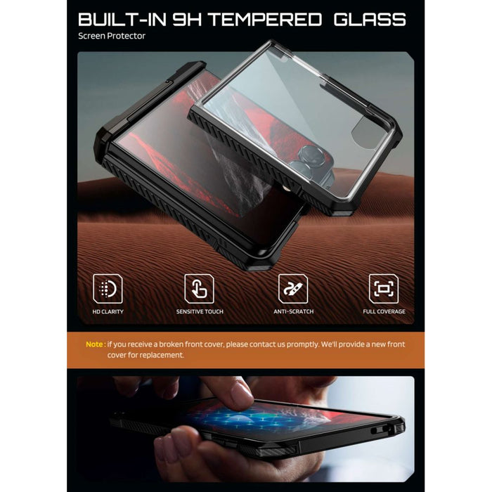 Калъф Supcase UB Grip Mag MagSafe за Samsung Galaxy Z Flip 8 - черен
