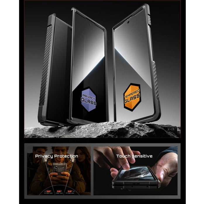 Калъф Supcase UB Grip Mag MagSafe 2-Set за Samsung Galaxy Z Fold 8 - черен
